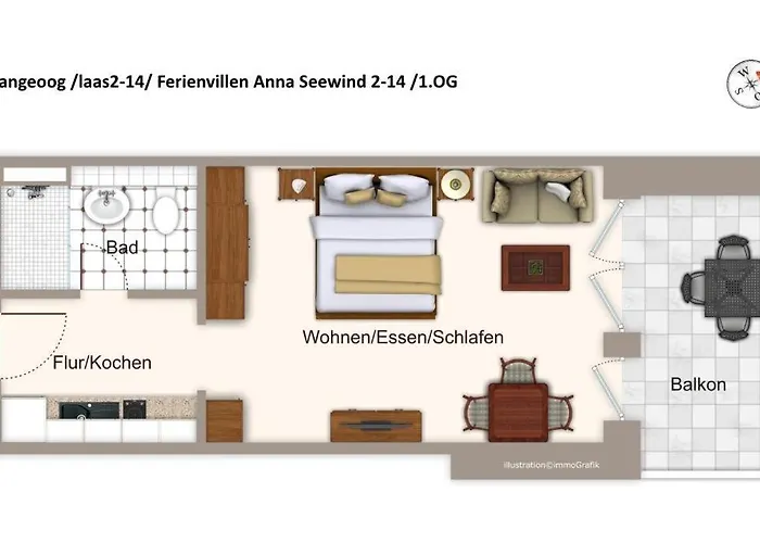 Apartmentvilla Anna Apartmentvilla Anna 2-14 * 朗格奥